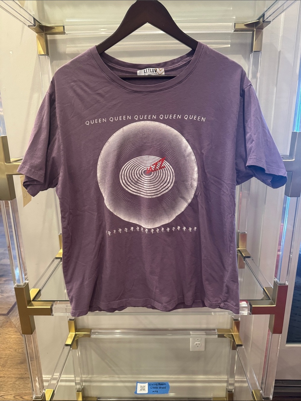 LETLUV for Anthropolie Queen shirt